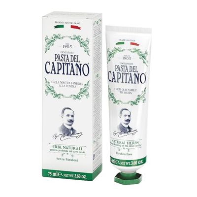 Pasta del Capitano 1905 Natural Herbs Toothpaste, 75 ml