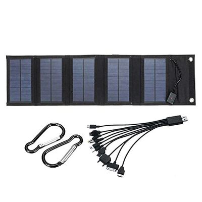 niuqi 70 W opvouwbaar USB-zonnepaneel voor zonnecellen, draagbaar, opvouwbaar, waterdicht, zonnepaneel, oplader voor mobiele telefoon, wandelen