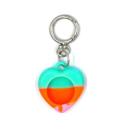 Coque de Protection en Silicone en Forme de cœur pour Apple Airtag (Couleur