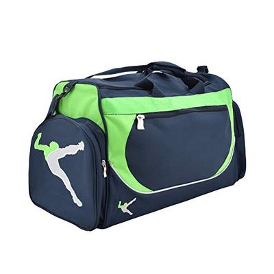 ElPlayer Unisex_Adult Modena Gold Sports Duffels, Blue/Green, One Size