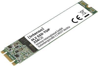 Intenso Interne M.2 SSD SATA III Top, 256 GB, 520 MB/seconde