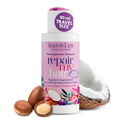 Jean & Len Shampoo Coconut Oil & Macadamia 50 ml