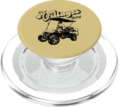 Divertente carrello da golf con scritta "It's a Villages Thing" PopSockets PopGrip per MagSafe