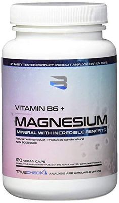 Believe Supplements Magnesium + B6 90 Capsules