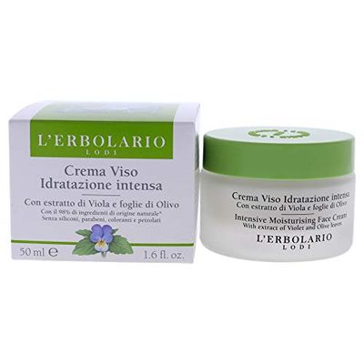 LErbolario Intensive Moisturising Face Cream for Unisex 1.6 oz Cream