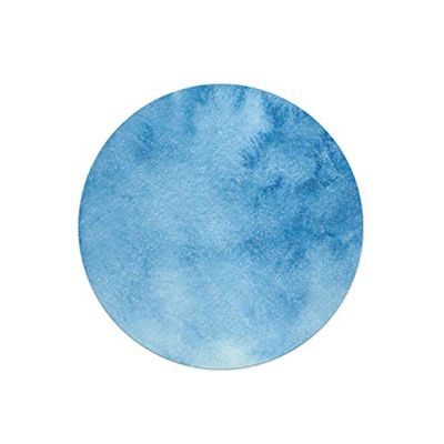 Questo Casa, Ronde digitaal bedrukte muismat, antislip onderkant, voor kantoor en thuis, diameter: 22 cm