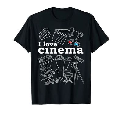 I love Cinema Maglietta