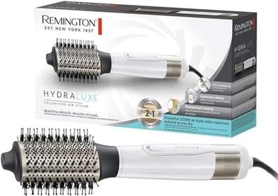 Remington Volumizing Hot Air Brush, Dries and Gives Volume and Waves to Hair, 3 Temperature, 2 Speeds, Cold Air Blow, Hydraluxe AS8901