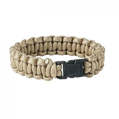 Helikon-Tex Bracelet de survie - Paracord - Coyote, taille unique, Nylon