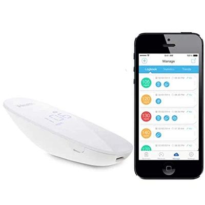 iHealth BG5-GLUCO Glucometro tascabile, Ergonomico e Wireless