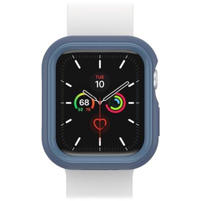 OtterBox Watch Bumper voor Apple Watch Series SE (2nd/1st gen)/6/5/4-44mm, Schokbestendig, Valbestendig, Slanke beschermhoes voor Apple Watch, Beschermscherm en Randen, Blauw