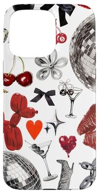 Estetico Estate Costiera Cowgirl Lucky Preppy Y2K Collage Custodia per iPhone 15 Pro Max