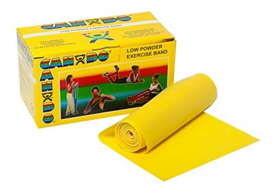 Cando W58505 Banda Elastica, 5,5 M, Dispenser, Gialla/Molto Leggera, X