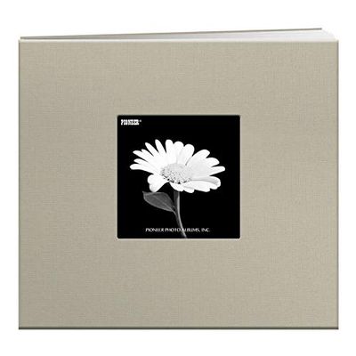Pioneer Álbum (capa de tecido, 20,3 x 20,3 cm), cor bege