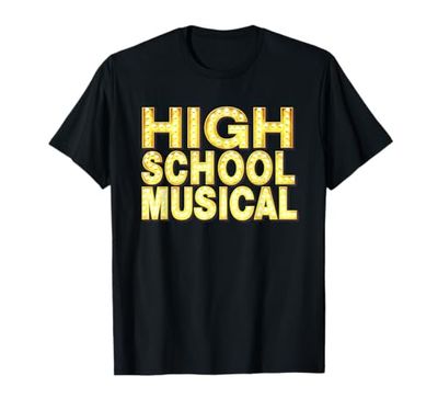 Disney Channel Official High School Musical Movie Logo T-Shirt