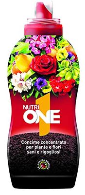 NutriONE Concime Liquido Concentrato per Piante e Fiori per risultati in 7 Giorni! 500ml