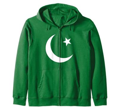 Pakistani Shirt Gift - Pakistan Cricket Zip Hoodie