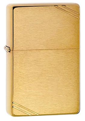Zippo Isqueiro - Brass Brushed Vintage