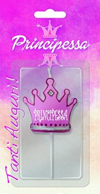 Cereria de Giorgio 58132 Bougie Chauffe-Plat avec Armoiries Princesse