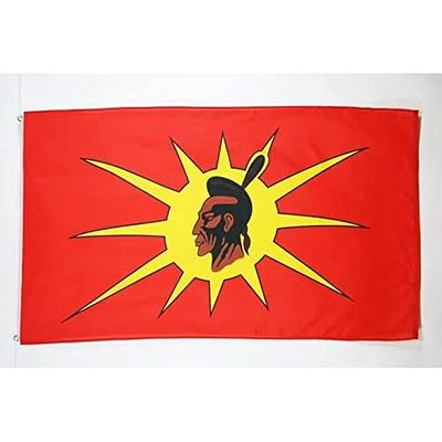 AZ FLAG Bandiera Capo Indiano 150x90cm - Bandiera Indiana 90 x 150 cm