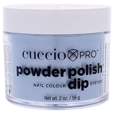 Cuccio Blue with Blue Mica Dipping Powder 45g