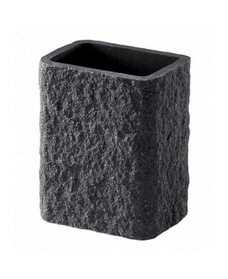 Gedy AR988500300 Portacepillos, Antracita, 6.5x9.2x11