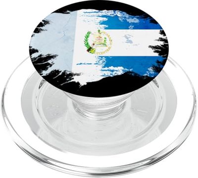 Bandera de patrimonio mixto guatemalteco y nicaragüense orgulloso PopSockets PopGrip para MagSafe