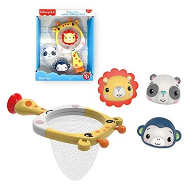 DQB DeQUBE- Fisher Price Pelota saltarina con Agarre, Small (920D00089)