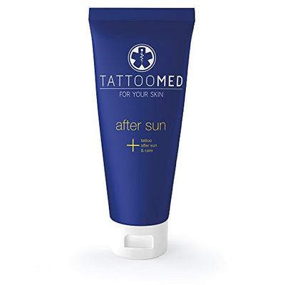 TattooMed After Sun - Lozione di cura per pelli tatuate - Confezione singola (1 x 100 ml)