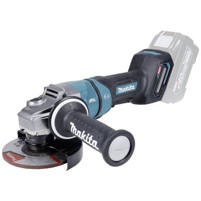 Makita GA050GZ Amoladora angular alimentada por pilas de 125 mm sin escobillas, sin cargador, sin cargador, 2300 W, 40 V