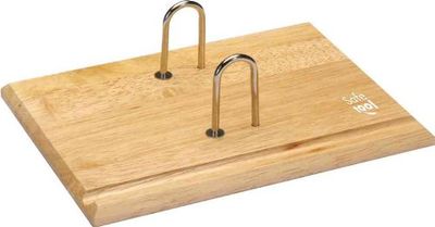 WONDAY - Ephemeride base in varnished wood and metal hoops