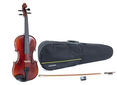 GEWA Violin Set Ideale VL 2 – 3/4, ready to play, massaranduba bow, Larsen Aurora strings, form shaped violin case