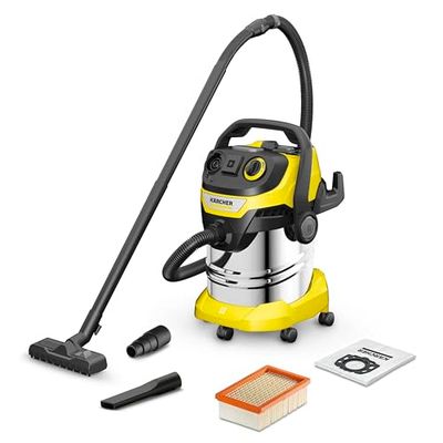 Kärcher Aspirateurs Eau et poussière Aspirador Agua y Polvos WD 5P S V-25/5/22, Amarillo