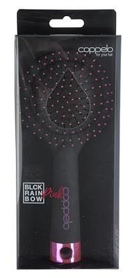 Coppelo Grande brosse à cheveux noir arc-en-ciel rose 0,1 kg