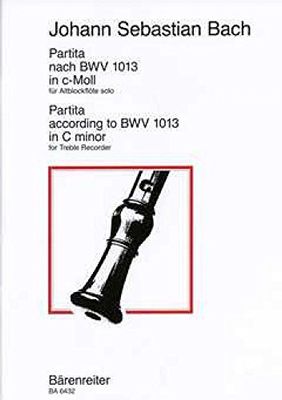 Partita Do minor (origineel de mijnwerker) BWV 1013 - Alto/Piano fluit