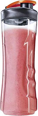AEG ASBEB1 fles voor minimixer (Tritan drinkfles, 0,6 liter, drinkdop, vaatwasmachinebestendig, onbreekbaar, voor koud en warm, geschikt voor sport minimixer, transparant)