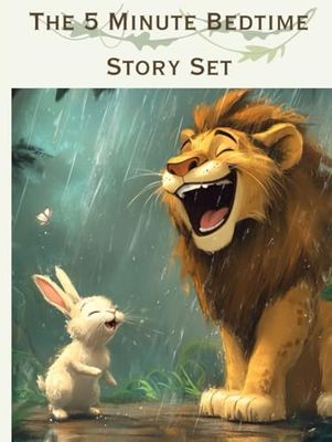 5 Minute Bedtime Story Set: Big picture story books of Animals, Forest, Birds with Fun, Learning, Friendship, Kindness, Moral, Laugh, Love, Adventure bedtime for aged 1 to 6.