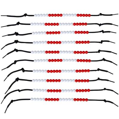 EDX Education string, 20 Bead, 10 mm Diameter Set of 10, 53969