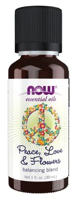 Essential Huile, Peace Love & Flowers Huile Blend - 30 ml