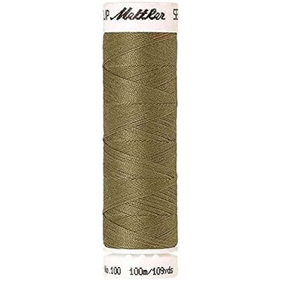 Amann A6677-0665 100m Polyester Sewing Thread 0665 Green
