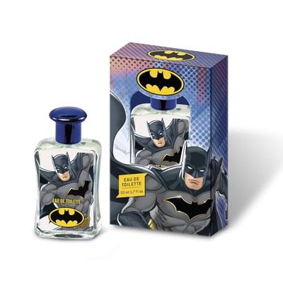 Batman Eau de Toilette Natural Perfume Spray, Long-Lasting EDT Fragrance Spray for Kids, 50ml