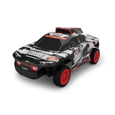 Ninco - Audi RS Q E-Tron | Coche Radiocontrol Dakar | Conduce el Coche del Dakar 2022 Escala1/10 | Batería Li-Ion con 500mAh | Suspensiones Independientes | Emisora 2,4Ghz | +6 años (NH93147)