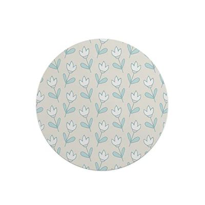 Questo Casa, Digitalt tryck runt musmatta, halkfri undersida för kontor och hem, diameter: 22 cm