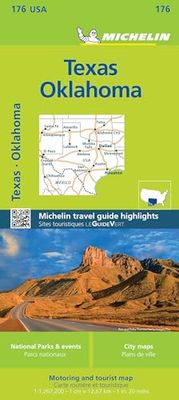Texas Oklahoma - Zoom Map 176: Map (Michelin USA)