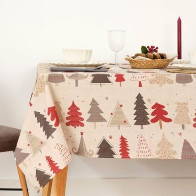 Muaré Stain Resistant Resin Tablecloth Lapland 300 x 140 cm