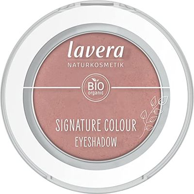 lavera Signature Colour Eyeshadow -Dusty Rose 01- rosa - Olio di Mandorle Biologico e Vitamina E - Vegano - Opaco - Colore Intenso pay-off (1 pz.)