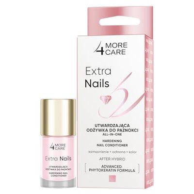 More4Care Extra Nails, acondicionador de uñas endurecido, 10 ml