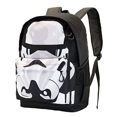Star Wars Trooper-ECO Backpack 2.0, Black, 17 x 32 x 44 cm, Capacity 22.5 L