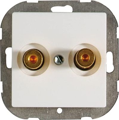 OPUS® 55 luidspreker-aansluitdoos kleur polarwit