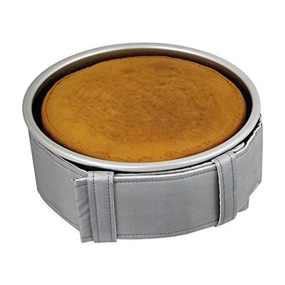 PME LBB122 Ceinture de Cuisson pour Moules Ronds et Carrés, Fabric, Gris, 5 x 1 x 81 cm
